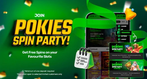Slot players will be able to claim free spins