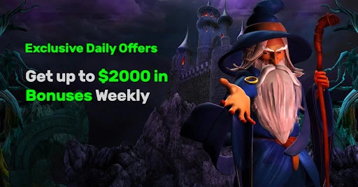 Each day, you'll get exclusive bonuses on the platform